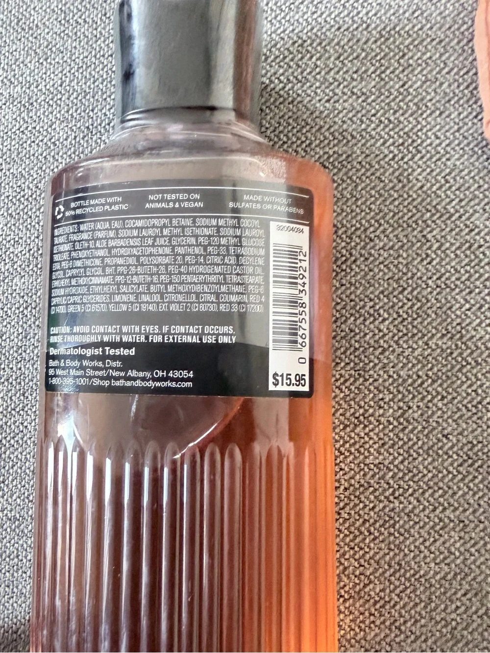 Mahogany Teakwood 3-in1-Hair,Face & Body Wash/Body Cream